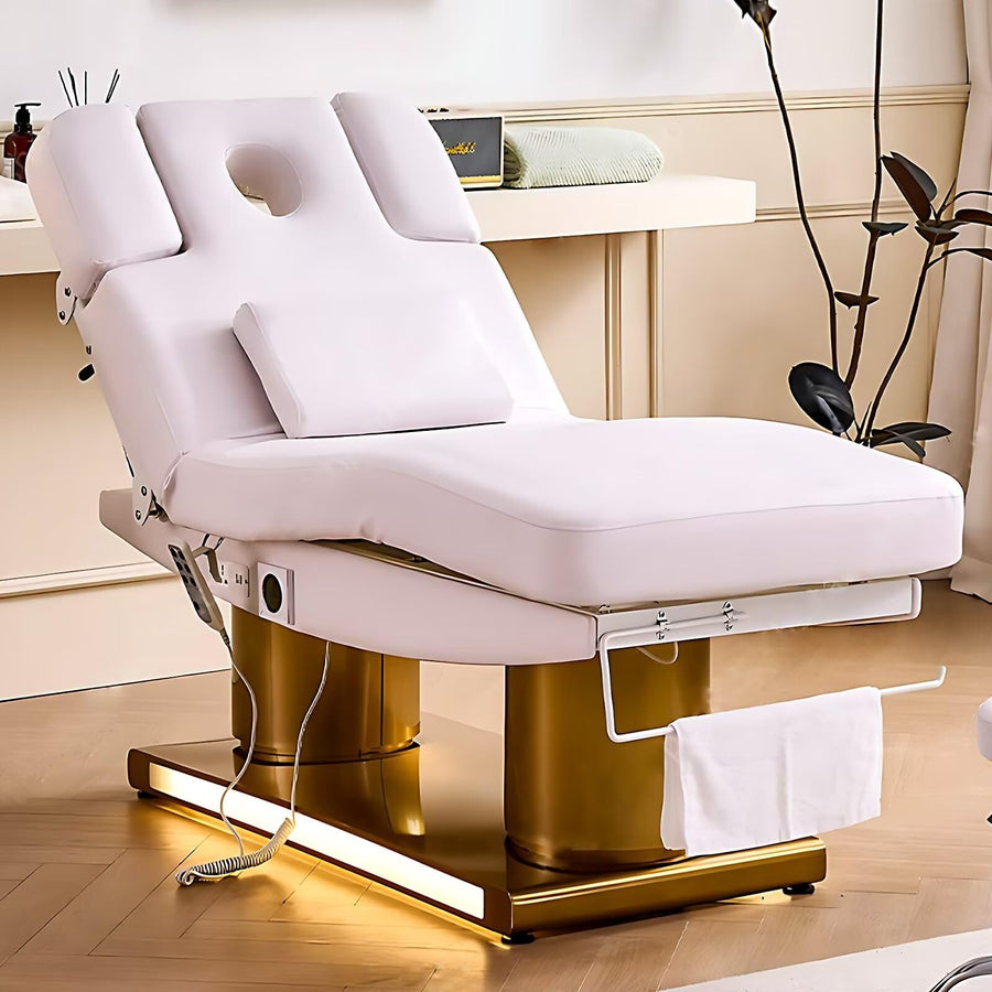 75‘’ Simple Beauty Bed with Multi Angle Adjustment and Lash Table
