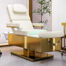 79'' Smart Head Spa Bed with Luxury Golden Base for Salon