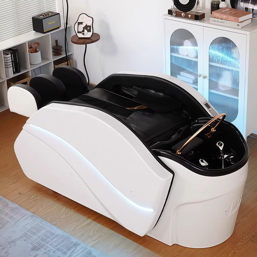 74'' Smart Head SPA Bed with Streamlined Curved Light