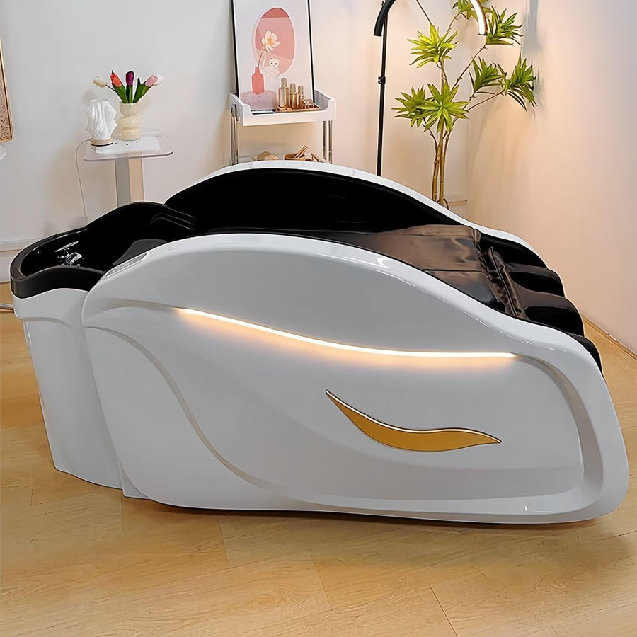 83'' Simple Head SPA Bed with Waterfall Head SPA Equipment