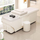79‘’ White Head SPA Bed with Fumigation Set