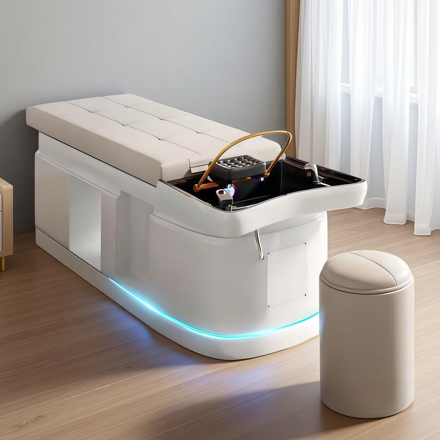 78'' Luxurious Head SPA Bed with Ambience LED Light Strip