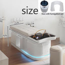 78'' Smart Head SPA Bed with Ambience LED Light Strip