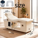 81'' White Massage Table with Head SPA Equipment