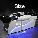 70‘’ Smart Head SPA Bed with Massage Table