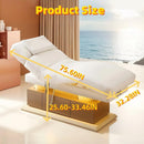 76''Wide Massage Bed with Storage Drawer