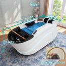 71'' Wide Head SPA Bed with Waterfall Head SPA Equipment