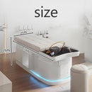 78'' Luxurious Head SPA Bed with Ambience LED Light Strip