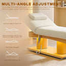 76‘’ Electric Massage Table with Adjustable Angle