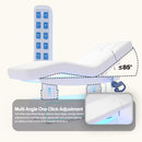 76‘’ Smart Lash Bed with Multi Angle One Click Adjustment