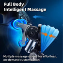 77'' 	White Spa Shampoo Bed with Warm Arc LED Light