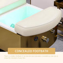 79'' Smart Head Spa Bed with Luxury Golden Base for Salon