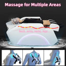73'' Modern Shampoo Bed Romantic Pink LED Light