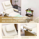 79'' Smart Head Spa Bed with Luxury Golden Base for Salon