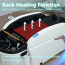 76'' Modern Spa Shampoo Bed with Ice Blue Embedded LED Light