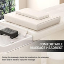 79‘’ White Head SPA Bed with Fumigation Set