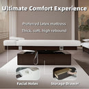 75'' Large Massage Bed with Height Adjustments
