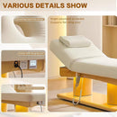 76‘’ Electric Massage Table with Adjustable Angle