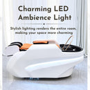 71''-75'' Modern Head SPA Bed with Surround LED Lights