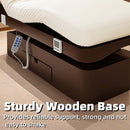 75'' Luxurious Massage Table with LED Lights