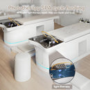 78'' Smart Head SPA Bed with Ambience LED Light Strip