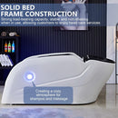 76'' Smart Spa Shampoo Bed with Durable Acrylic Basin