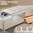 79‘’ Smart Massage Bed with Storage Space