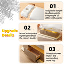 76''Wide Massage Bed with Storage Drawer