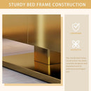 79'' Smart Head Spa Bed with Luxury Golden Base for Salon