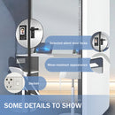 Office Sound Booth with Audio Privacy - Portable Soundproof Pod with White Exquisite Design,Movable Room with Light,Ventilation,Socket for Study,Singing Room,Telephone Booth